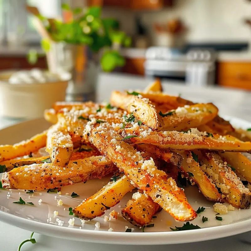 Fryer Garlic Parmesan Fries Recipe – The Best Homemade Version Ever (1)