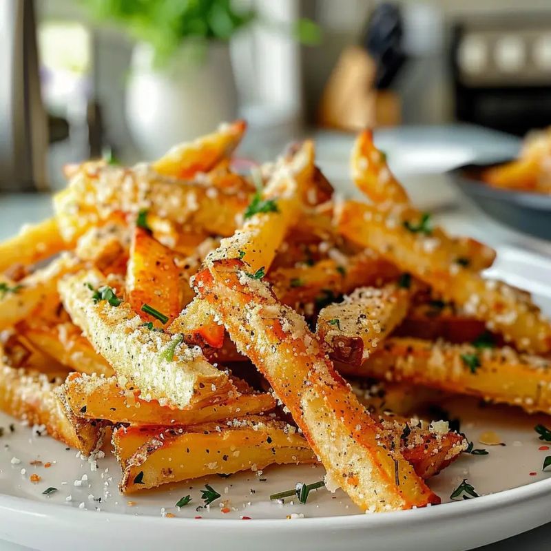 Fryer Garlic Parmesan Fries Recipe – The Best Homemade Version Ever