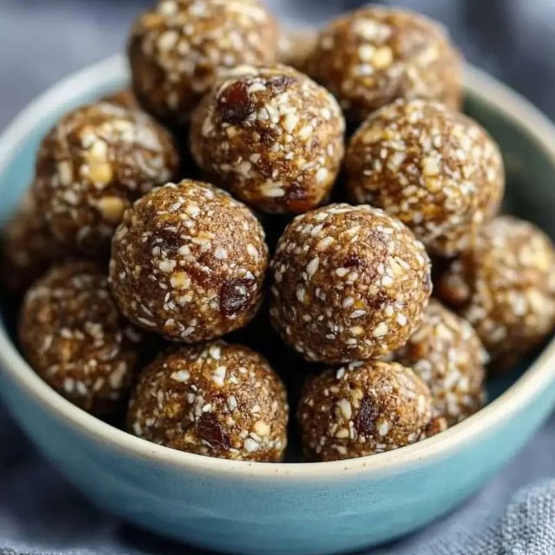 Healthy Chocolate Peanut Butter Energy Balls – Perfect for Meal Prep (2)