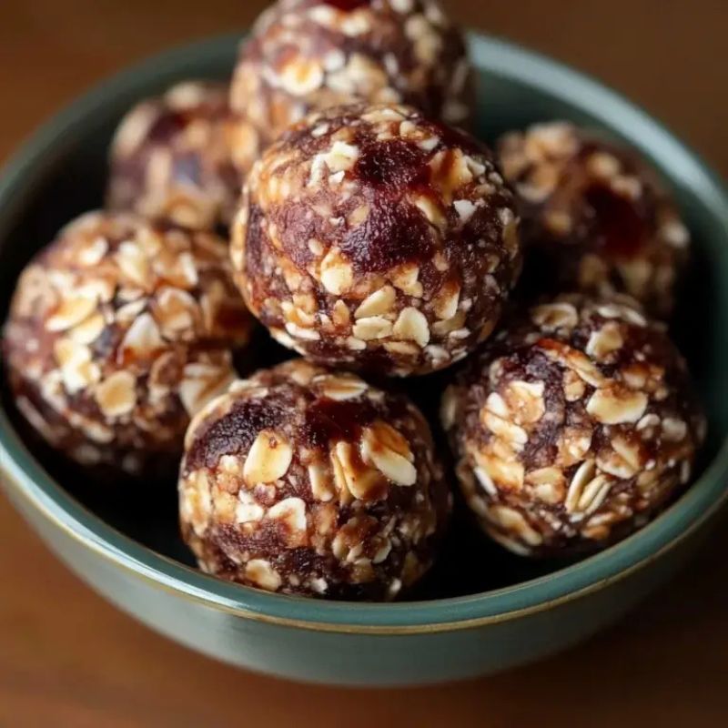 Healthy Chocolate Peanut Butter Energy Balls – Perfect for Meal Prep