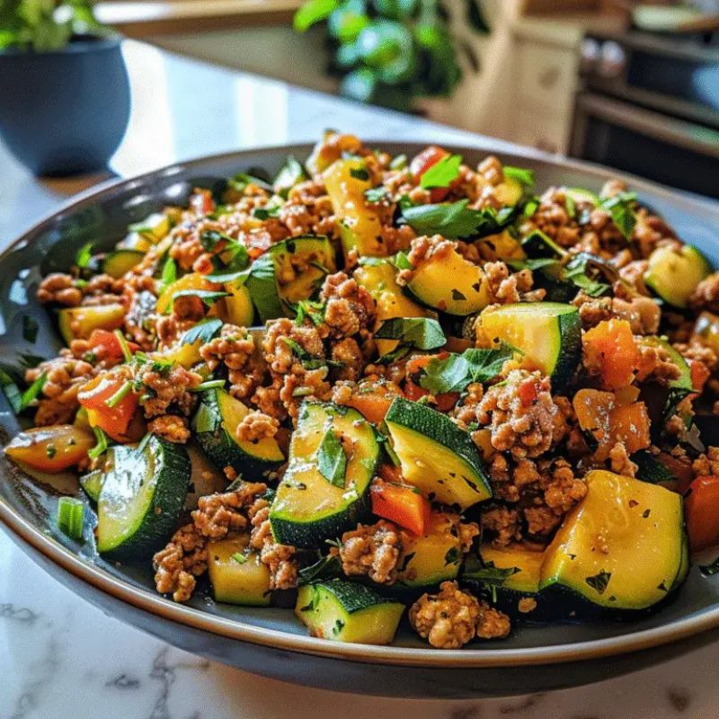 Healthy Ground Turkey Skillet Meal Recipe for Busy Weeknights