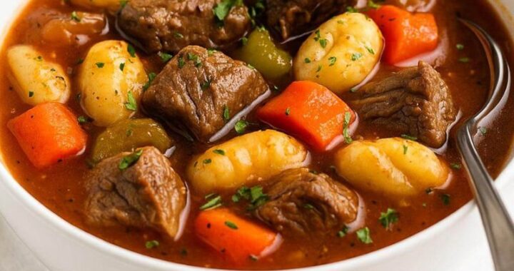 Hearty Gnocchi Beef Stew Recipe for the Ultimate Comfort Meal (2)