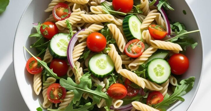 Stay on track with this Low Calorie Pasta Salad recipe!