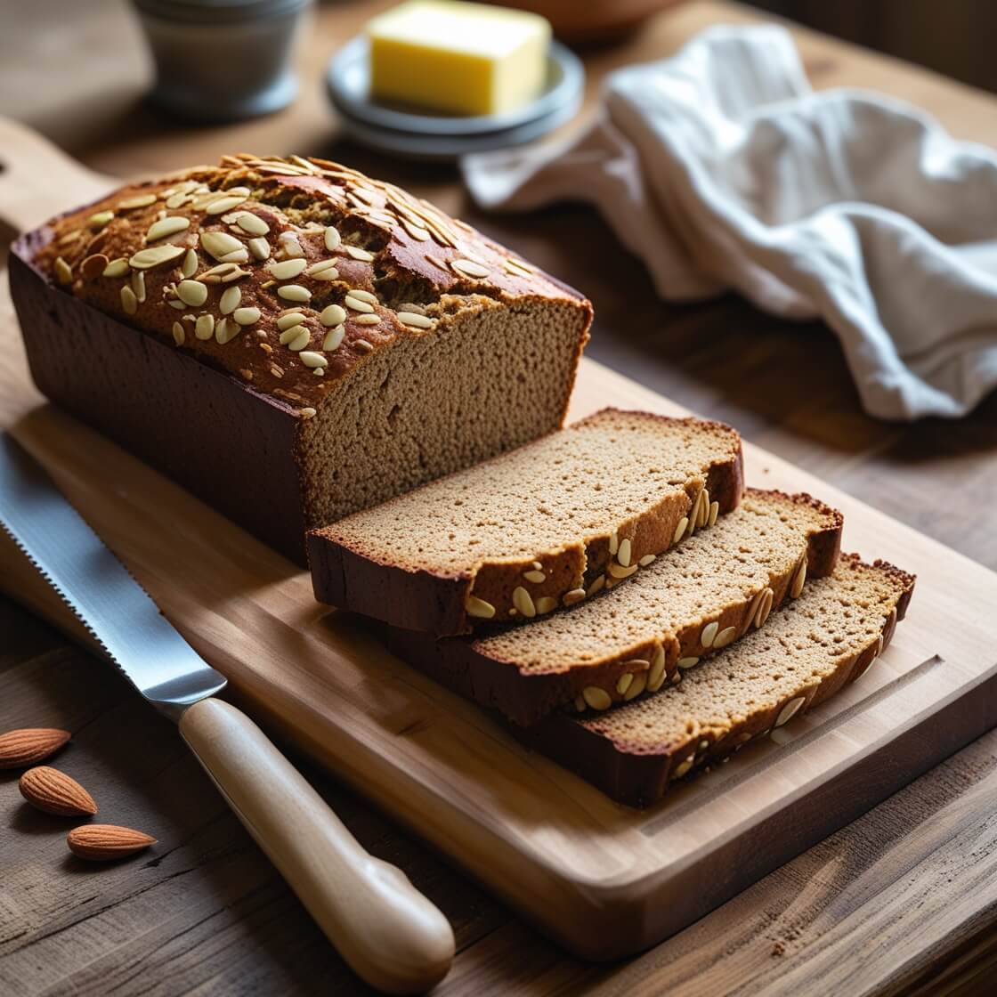 Homemade Bread for Diabetics – Fresh, healthy, and low-carb!