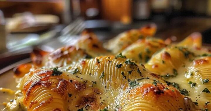 Quick & Easy Creamy Garlic Stuffed Shells for Busy Weeknights (2)