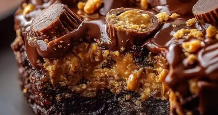 Quick & Easy Peanut Butter Cup Dump Cake for Peanut Butter Fans (1)