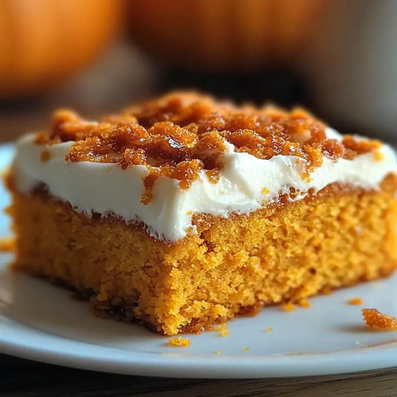The Best Caramel Pumpkin Poke Cake to Satisfy Your Autumn Sweet Tooth (1)