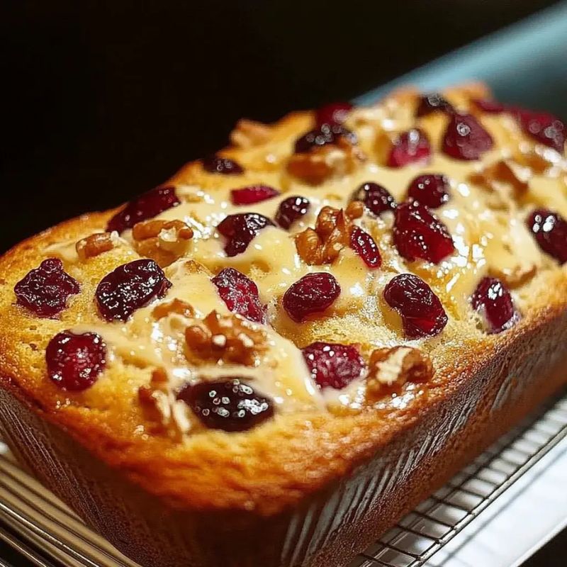 The Best Cream Cheese Cranberry Bread for Breakfast or Dessert (1)