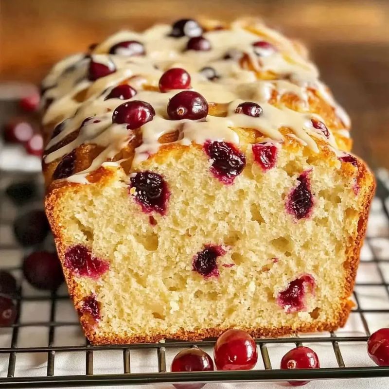 The Best Cream Cheese Cranberry Bread for Breakfast or Dessert (2)