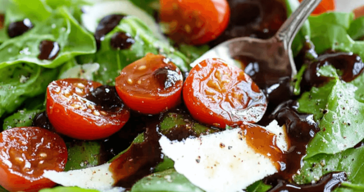 The perfect Balsamic Vinaigrette Recipe for any salad!