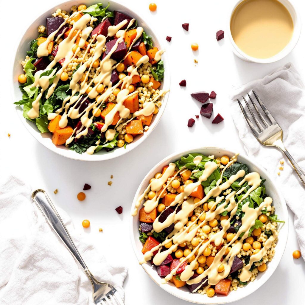 Roasted Veggie Glow Bowls – colorful, nourishing, and satisfying.