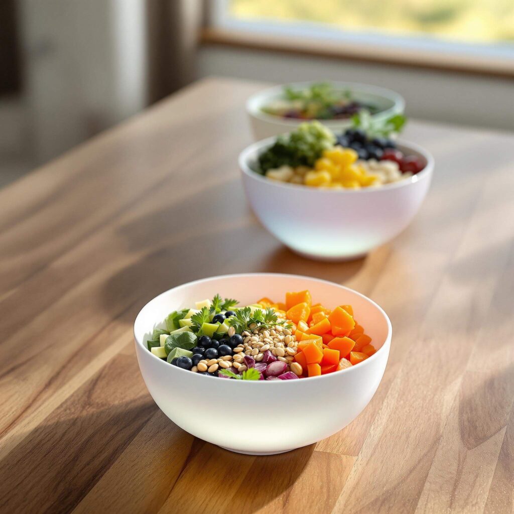 Roasted Veggie Glow Bowls – your new go-to power lunch.