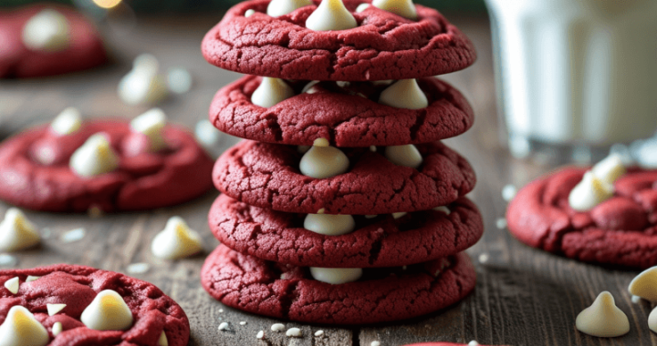 Bake love with this Red Velvet Cookies Recipe!
