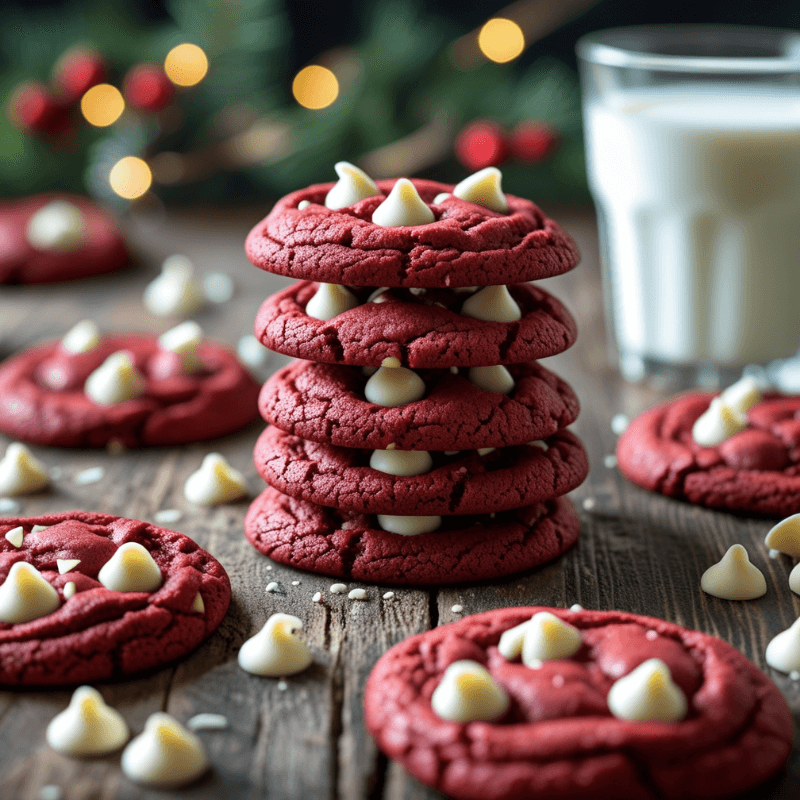 Bake love with this Red Velvet Cookies Recipe!