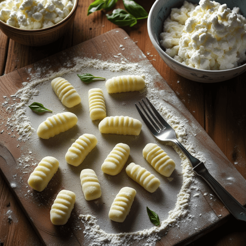This Ricotta Gnocchi melts in your mouth!
