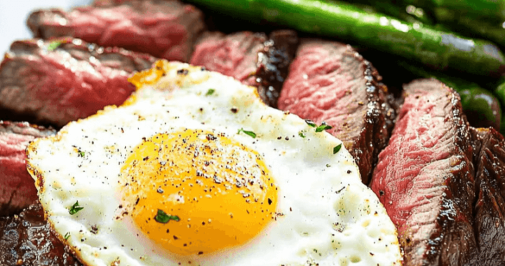 Power up with a hearty Steak and Eggs Breakfast!