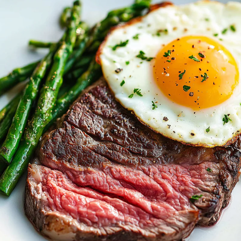 Classic Steak and Eggs Breakfast – Protein-packed start!