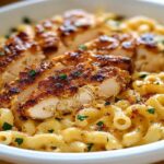 Baked Chicken Mac and Cheese Magic – Crispy, Creamy, Delicious