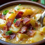 Creamy Cajun Potato Soup – Easy, Spicy, and Comforting (1)