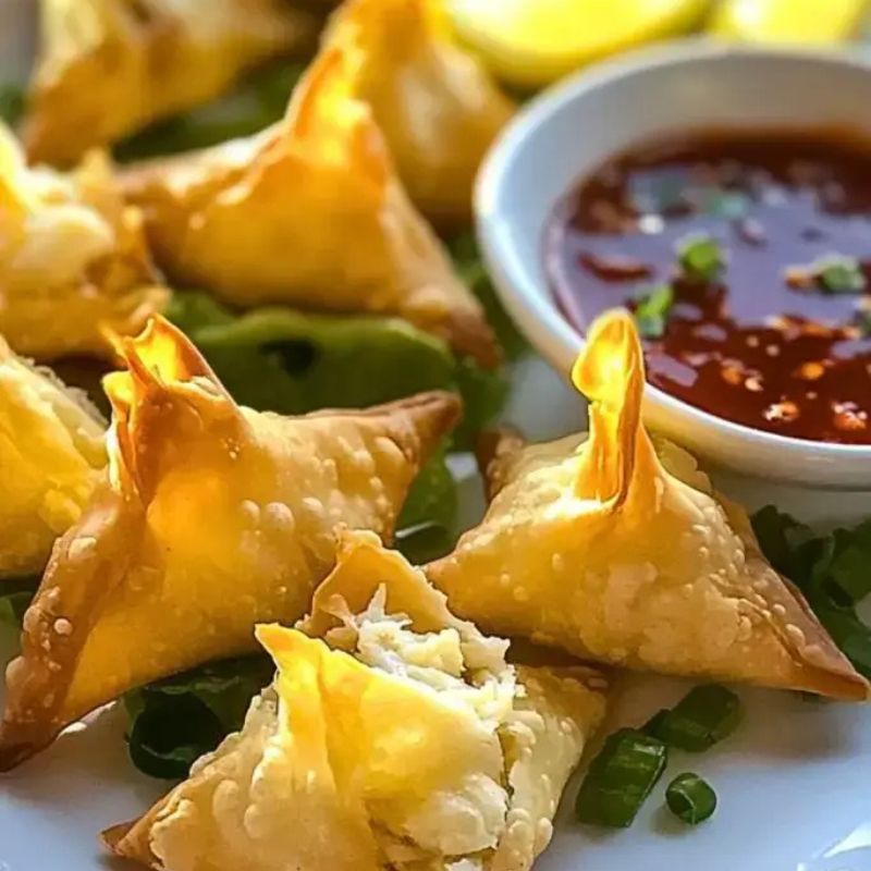 Crispy Baked Crab Rangoons – The Best Guilt-Free Appetizer