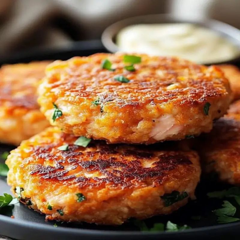 Easy Canned Salmon Cakes Recipe – Crispy, Flavorful & Budget-Friendly! (1)