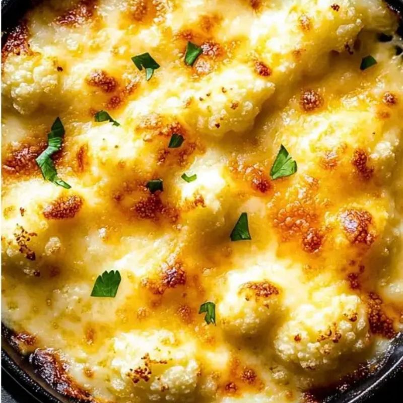 Easy Cauliflower Cheese Recipe – Creamy, Cheesy & Baked to Perfection (1)