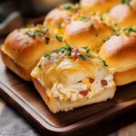 Easy Chicken Bacon Ranch Pull Apart Rolls Recipe – Cheesy, Savory & Addictive (2)
