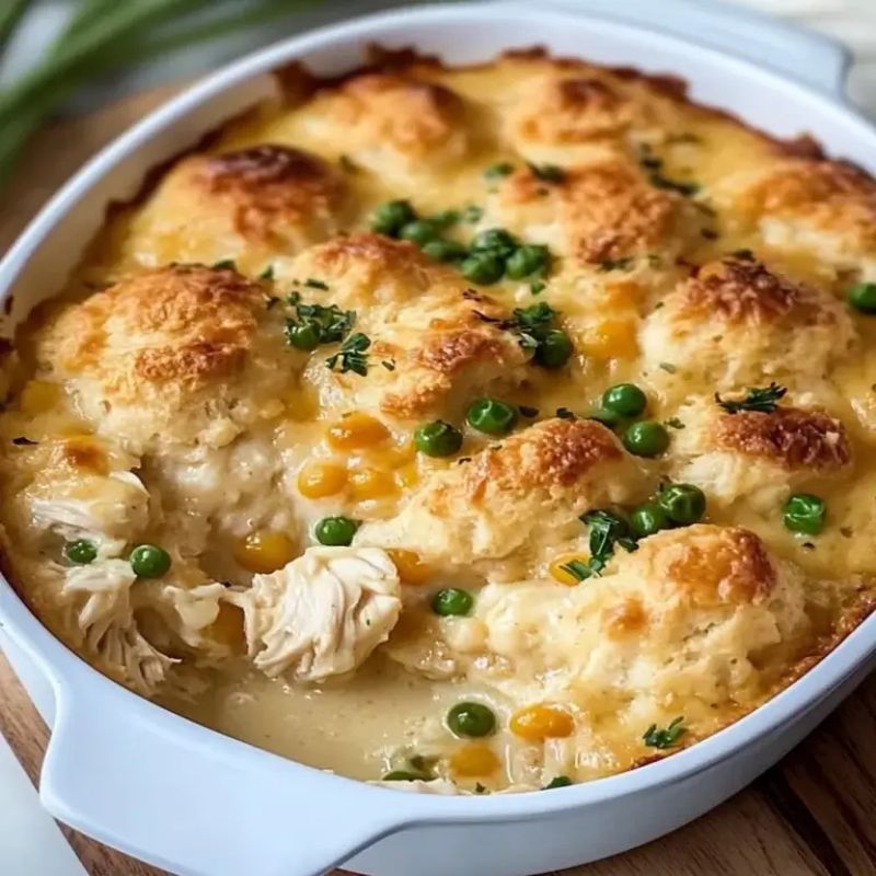 Easy Chicken Cobbler Recipe – The Ultimate Comfort Food Dinner (1)