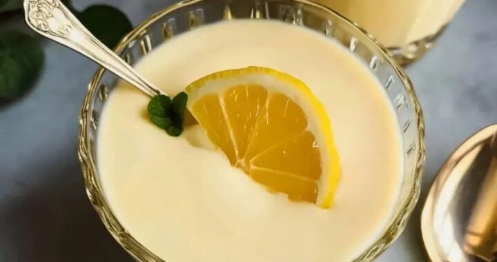 Easy Creamy English Lemon Posset Delight – Elegant Dessert for Guests (3)