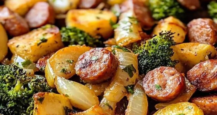 Easy Sausage and Veggies Skillet – One-Pan Weeknight Dinner (1)