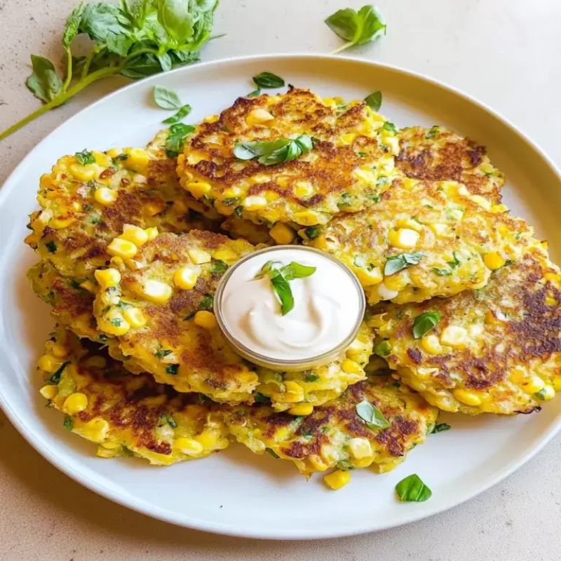 How to Make Crispy Corn and Basil Fritters – Easy, Quick & Delicious!
