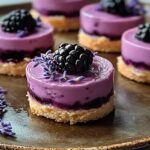 How to Make Mini Cheesecakes with Blackberry and Lavender – Easy & Elegant Recipe