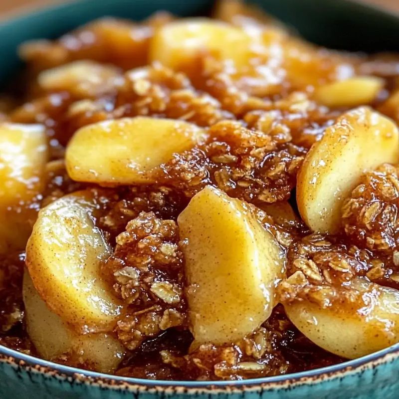 Irresistible Slow Cooker Apple Crisp Recipe – Easy & Delicious Fall Dessert (1)