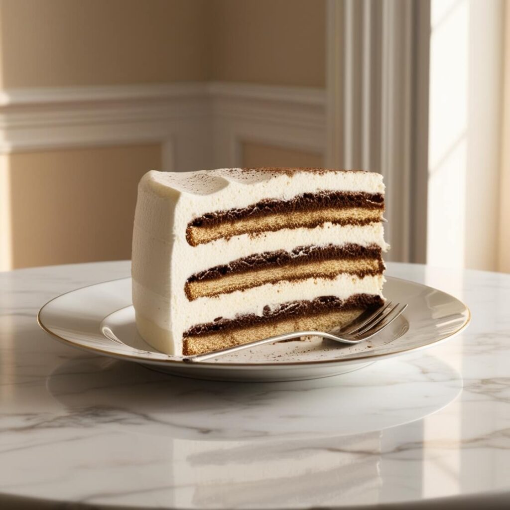 Tiramisu Icebox Cake – layers of creamy bliss with a coffee kick!