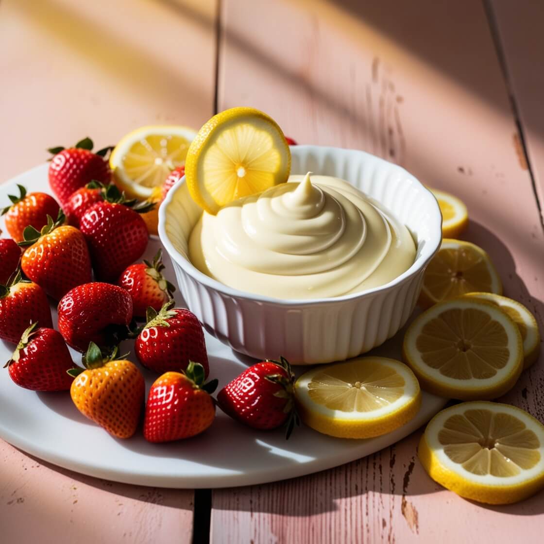 💡 Sweet meets tangy in this dreamy lemon dessert dip.