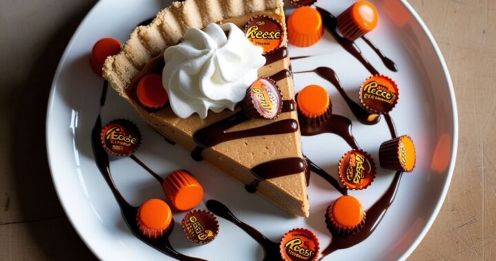 🔍 Layers of chocolate, peanut butter, and whipped cream – pure indulgence.