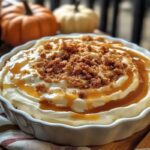 The Best Caramel Pumpkin Pie Cheesecake Dip for Holiday Gatherings