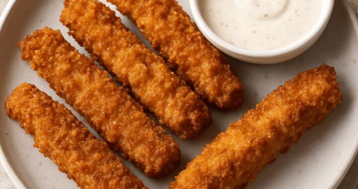 The Best Crispy Steak Fingers Recipe – Crunchy Outside, Tender Inside (1)