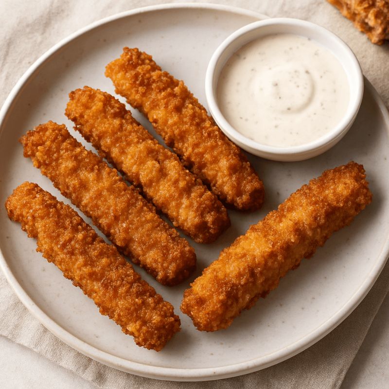 The Best Crispy Steak Fingers Recipe – Crunchy Outside, Tender Inside (1)
