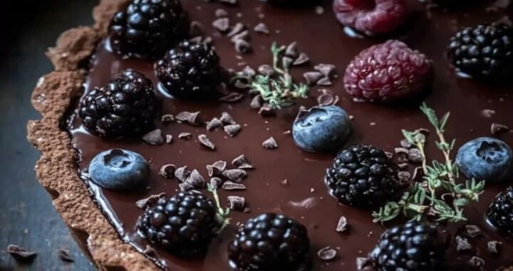 Best Huckleberry Chocolate Tarts Ever – Simple, Elegant, Delicious! (1)