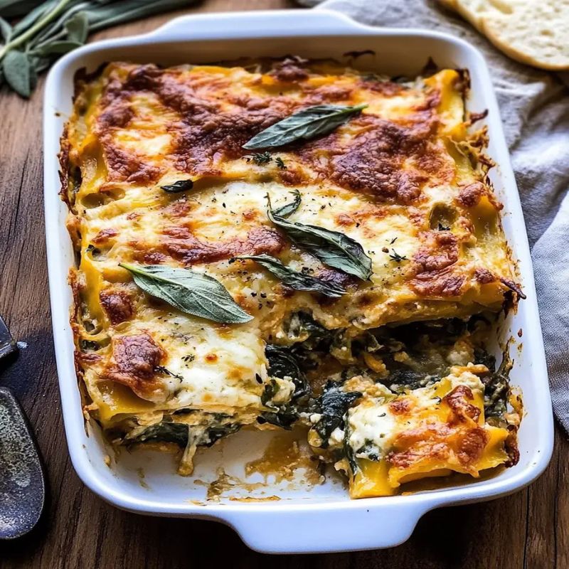 Best Vegetarian Butternut Squash Lasagna Recipe for a Cozy Fall Meal (1)