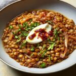 Easy Caramelized Onion Lentil Salad for Weeknight Dinners