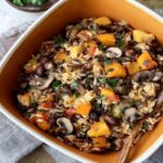 Easy Hearty Wild Rice and Mushroom Bake – Comfort in a Dish