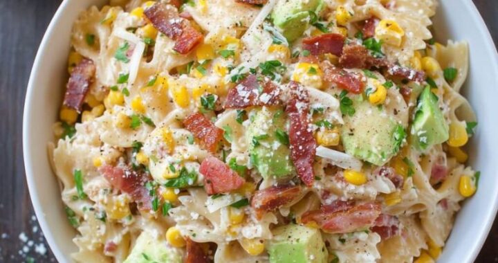 Easy Mexican Street Corn Pasta Salad Recipe for Any BBQ (3)