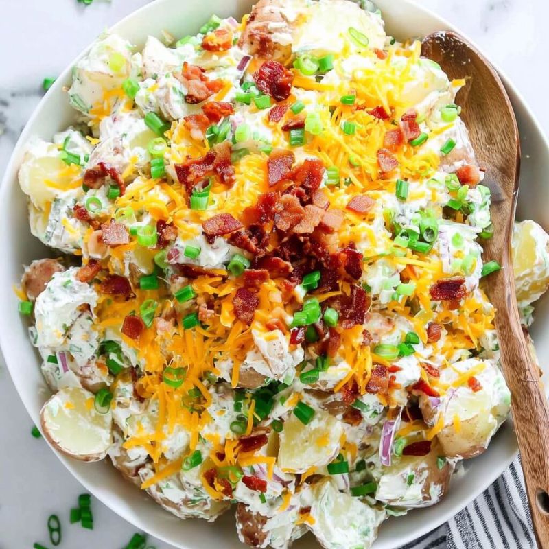 Healthy Potato Salad for Summer – Fresh and Flavorful (1)