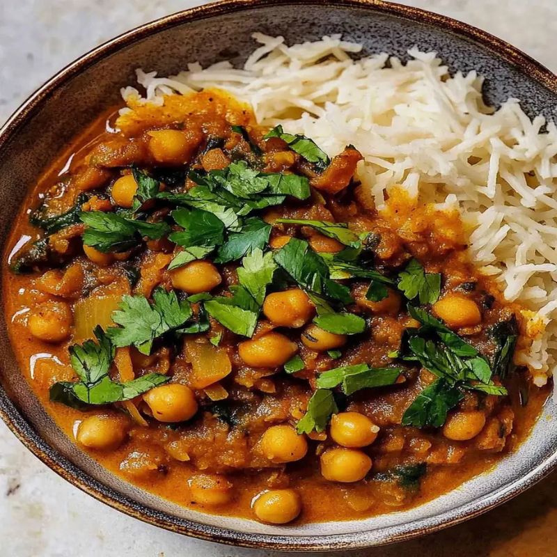 Quick & Creamy Pumpkin Chickpea Curry for Busy Weeknights (1)