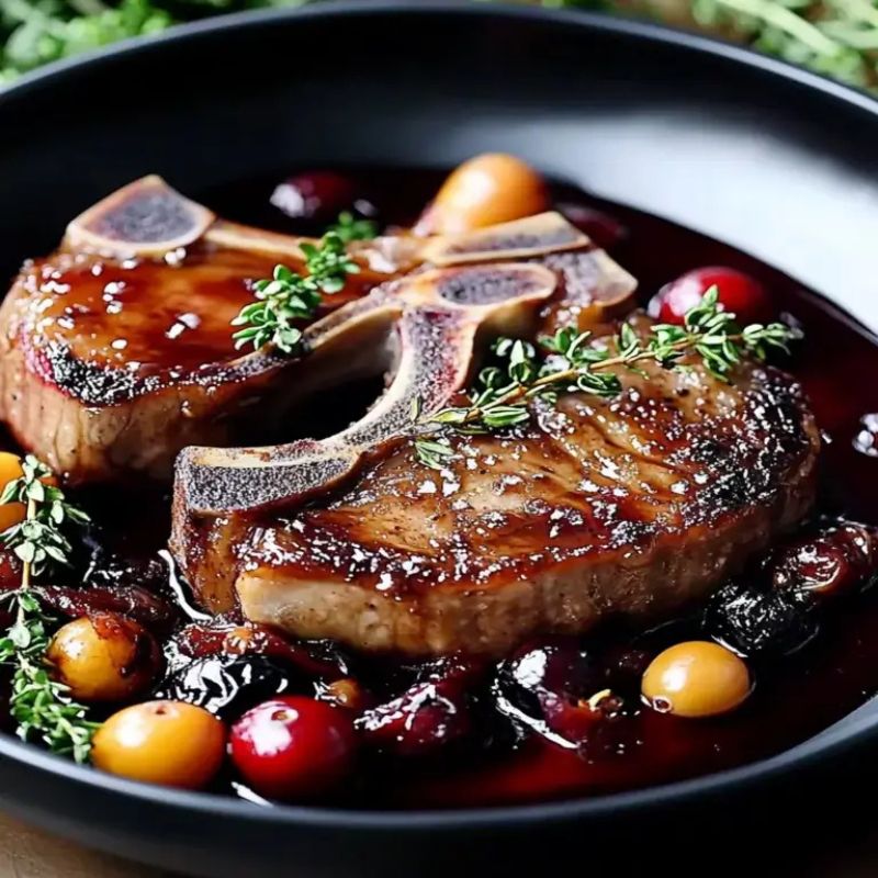 The Best Cranberry Glazed Beef Chops Recipe for Any Occasion