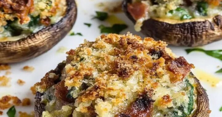 The Best Crispy Tomato Stuffed Mushroom Bites for Your Next Gathering (1)