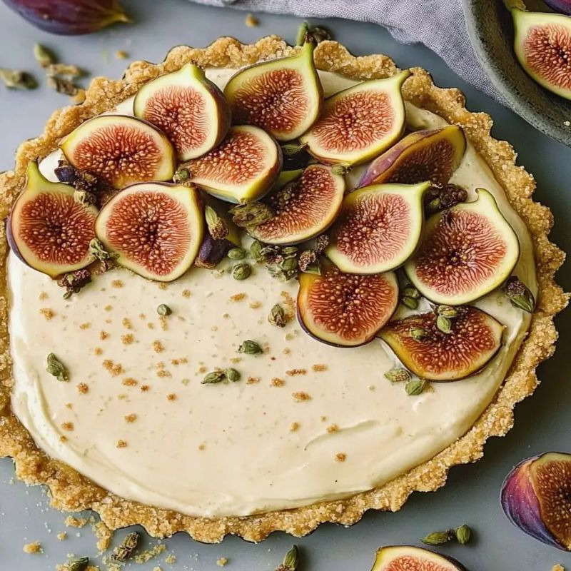 The Best Fig Mascarpone Tart – Creamy Filling with Juicy Figs