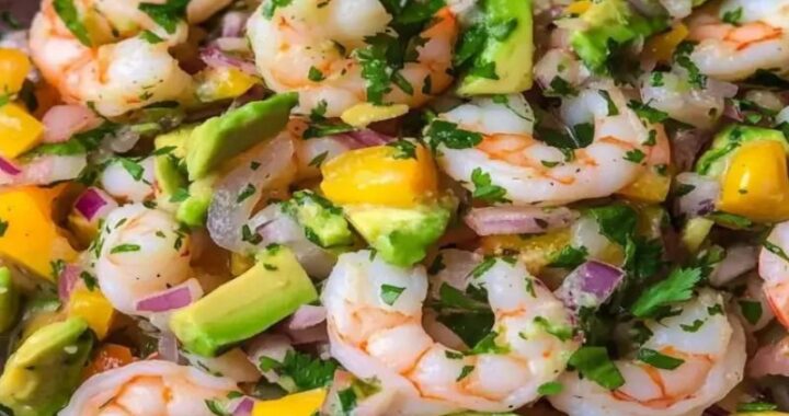 The Best Shrimp Ceviche with Avocado Recipe – Restaurant-Style at Home (1)